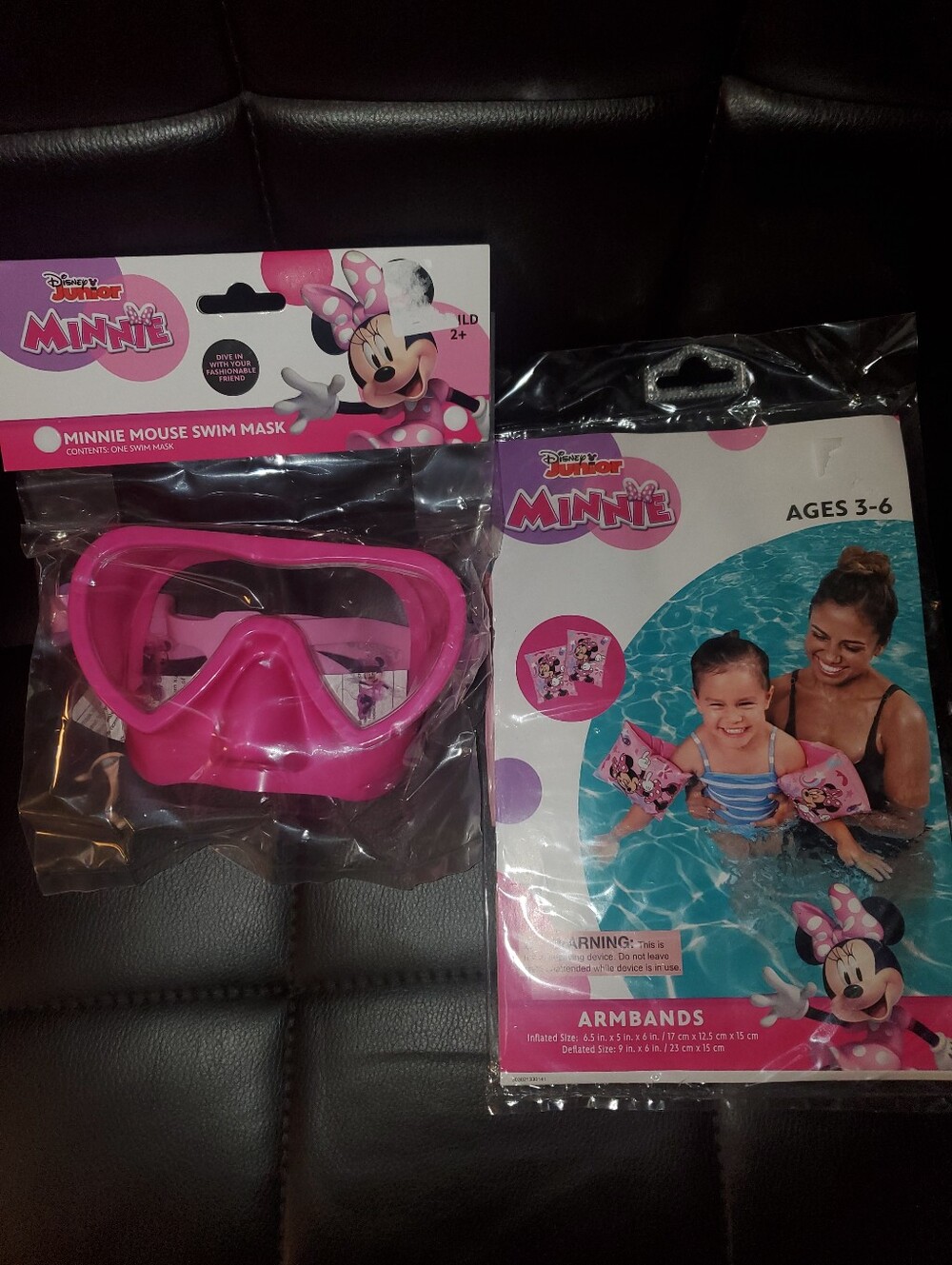 Disney Minnie Mouse Floaties & Goggles